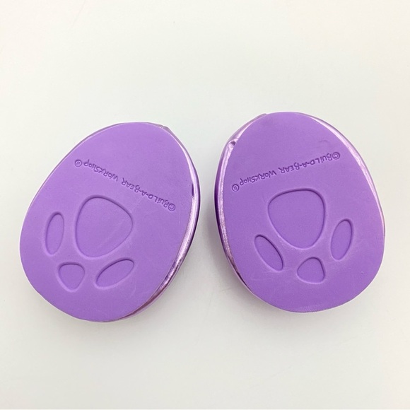 Build a Bear BAB Purple Flats with Jewels Slip On Shoes - Picture 4 of 4